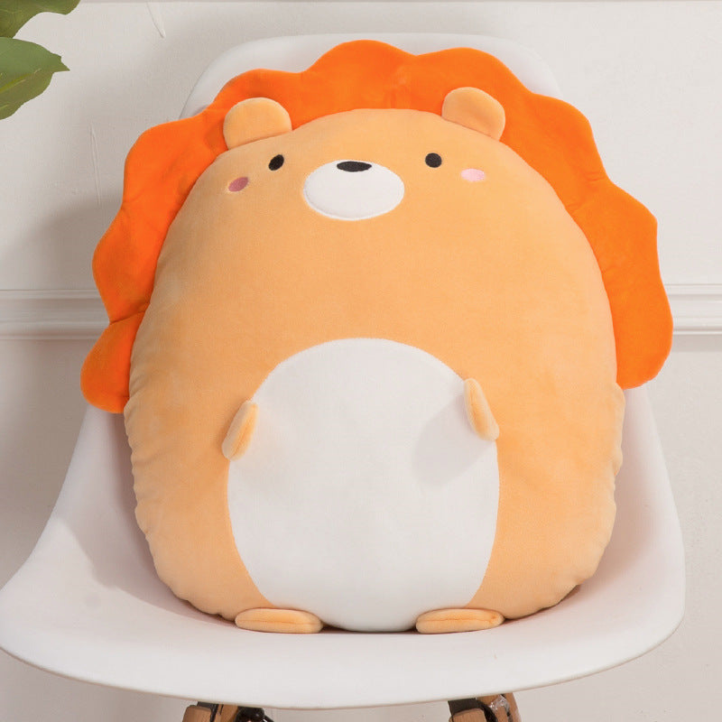🧸 Ultra-Soft Animal Plush Throw Pillow