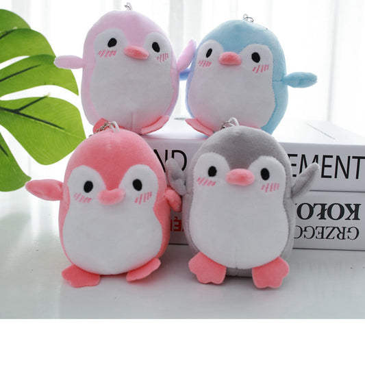 🐧 Cute Penguin Plush Keychain – Soft Mini Stuffed Animal Bag Charm